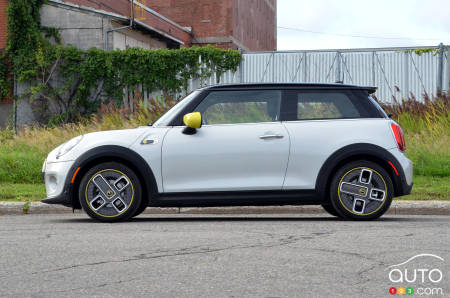 Mini Cooper SE, profil